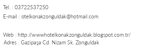 Hotel Konak Zonguldak telefon numaralar, faks, e-mail, posta adresi ve iletiim bilgileri